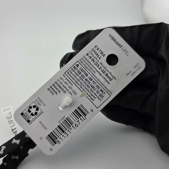 Vibrant Life Dog Collar‎ Bundle Padded Reflective Assorted Styles 3 Collars  XS - Picture 4 of 7